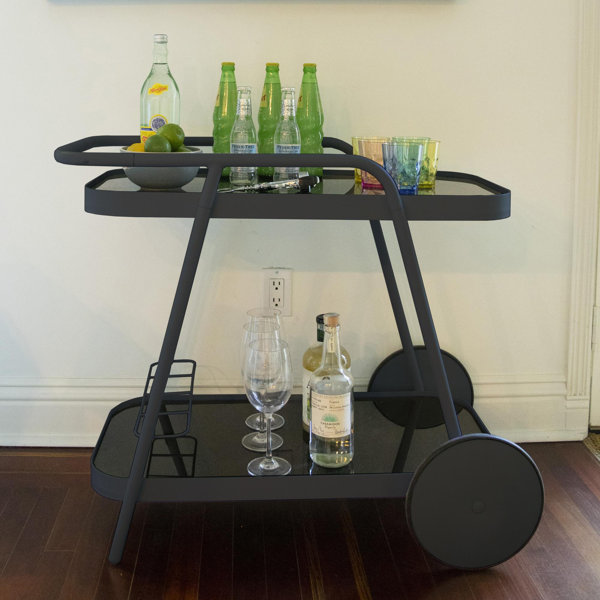 Novogratz Barbie Bar Serving Cart & Reviews Wayfair
